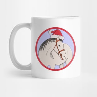 Merry Christmas Horse Mug